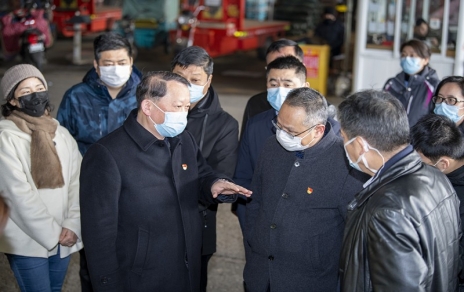 嘉興市委常委、嘉興經(jīng)開區(qū)黨工委書記陳利眾蒞臨我司指導(dǎo)防疫保供工作