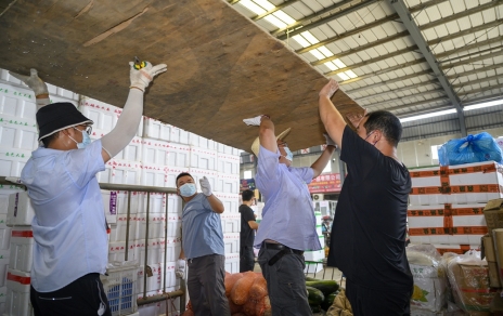 迎考，“蔬菜人”一步一腳印 （蔬菜市場(chǎng)創(chuàng)建持續(xù)推進(jìn)系列）